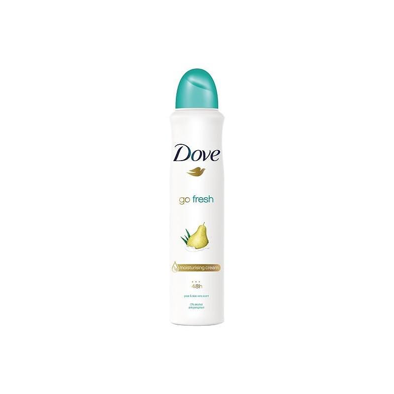 اسپری ضدتعریق گلابی و آلوئه ورای داو Dove Go Fresh Pear حجم 250 میلی لیتر