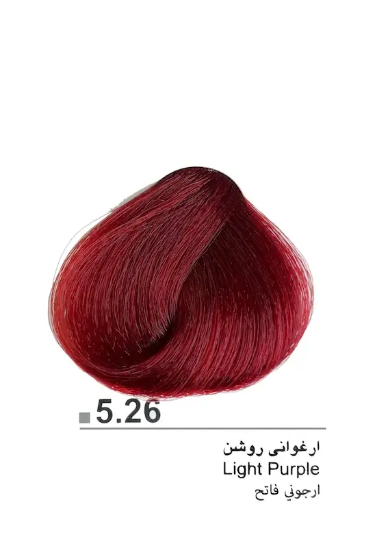 رنگ مو دوماسی گروه ارغوانی 120 میل رنگ 5.26