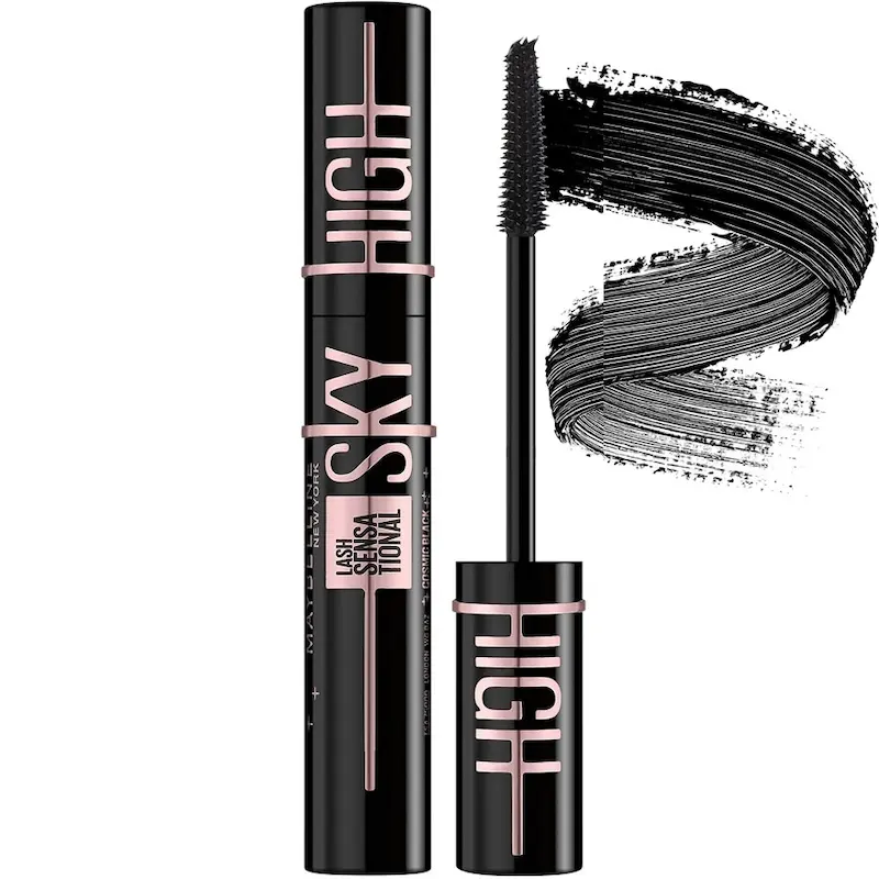 ریمل میبلین اسکای های MAYBELLINE SENSATIONAL SKY HIGH COSMIC BLACK حجم7.2ml اصل