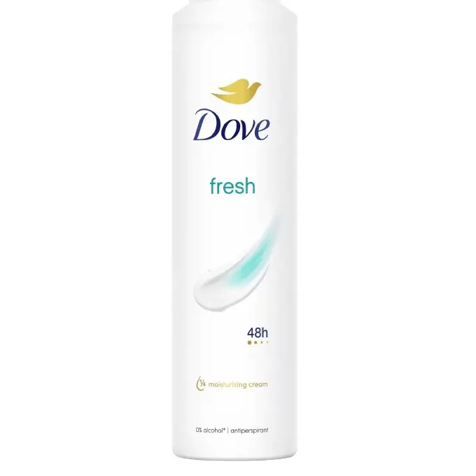 اسپری دئودورانت زنانه داو مدل FRESH حجم 250 میل
