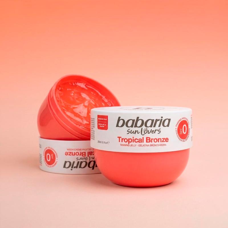 ژل برنز باباریا مدل tropical 