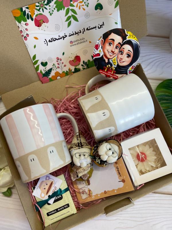 باکس هدیه عاشقانه عاطاباکس دلدار مدل روح شیرین 💞