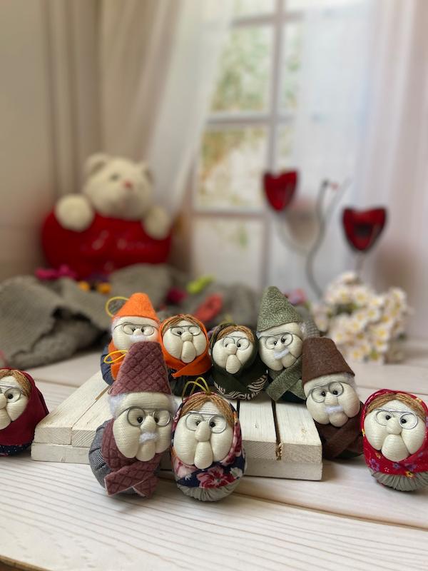 جاکلیدی و آویز دستساز مادربزرگ پدربزرگ (ننجون آقاجون ۲)