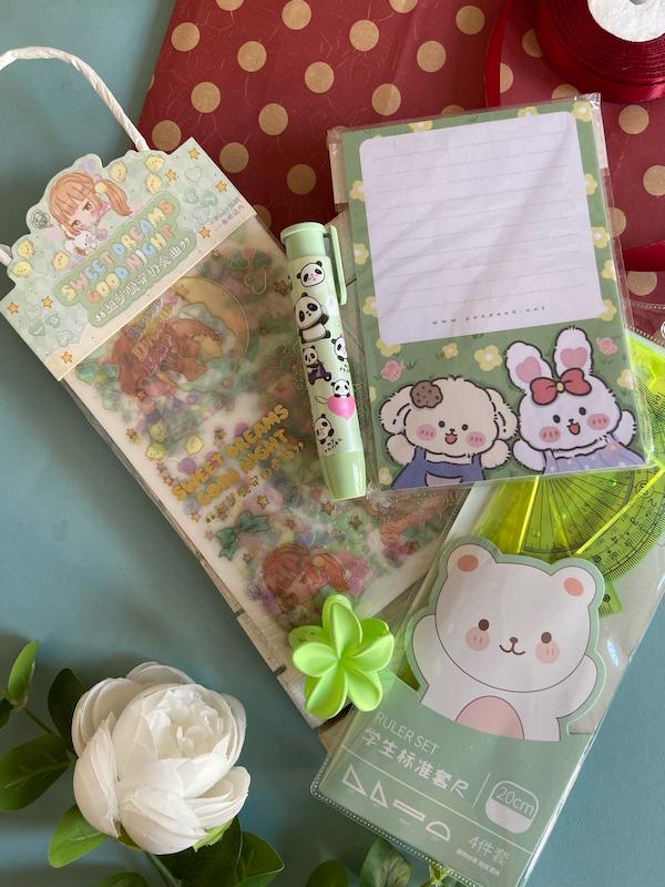 پاکت هدیه سری عیدی مدل سبز بهاری با بسته بندی رایگان