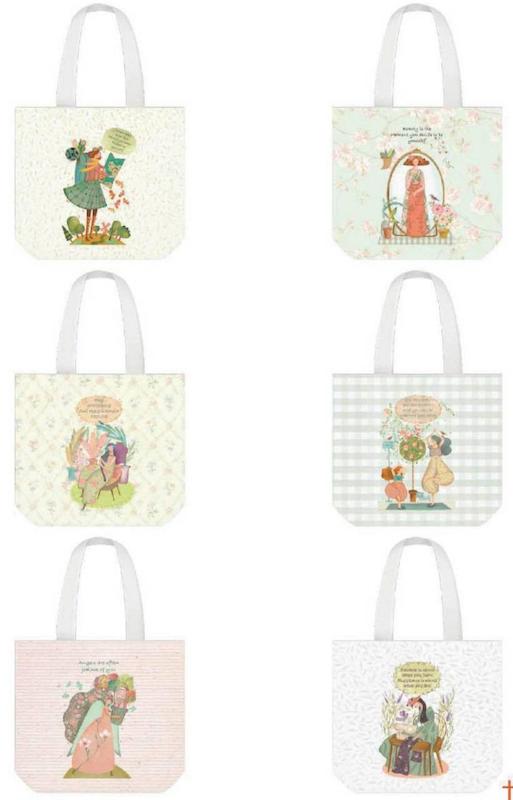 توت‌بگ دات نوت دکمه‌دار طرح بانوان سایز ۳۵×۳۳