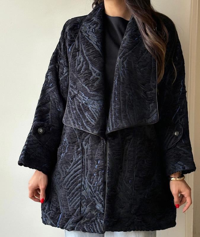 کت مخمل ژاکارد 