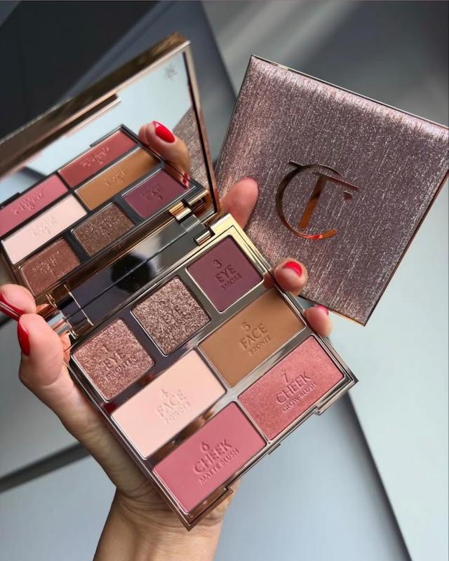 پالت فول فیس هالیوود شارلوت تیلبری | Charlotte Tilbury Hollywood Instant Look in a Palette