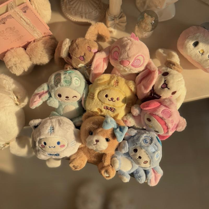 آویز عروسکی‌ پشمالو🐇🌸