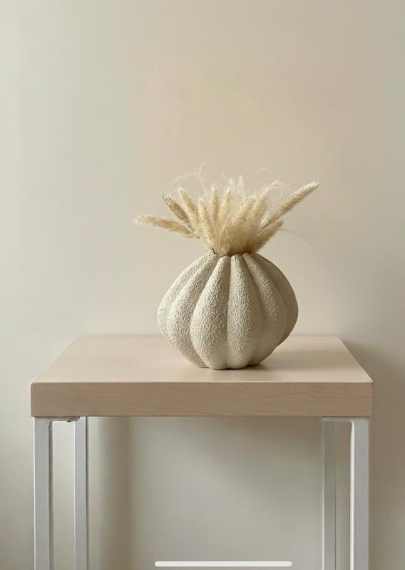 گلدان تکسچر گرد