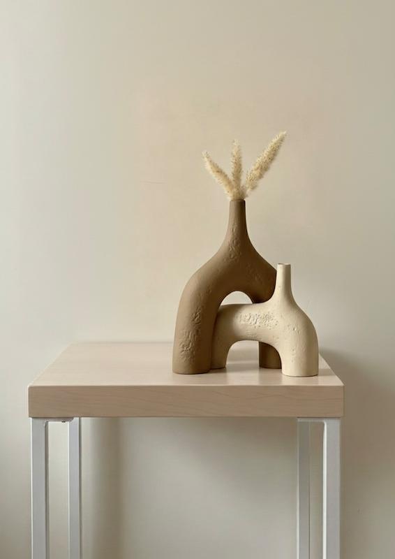 گلدان دو قلو تکسچر