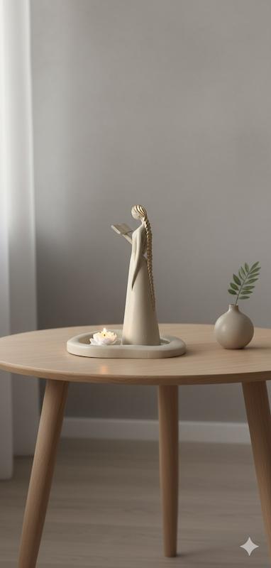 مجسمه دختر کتاب خوان