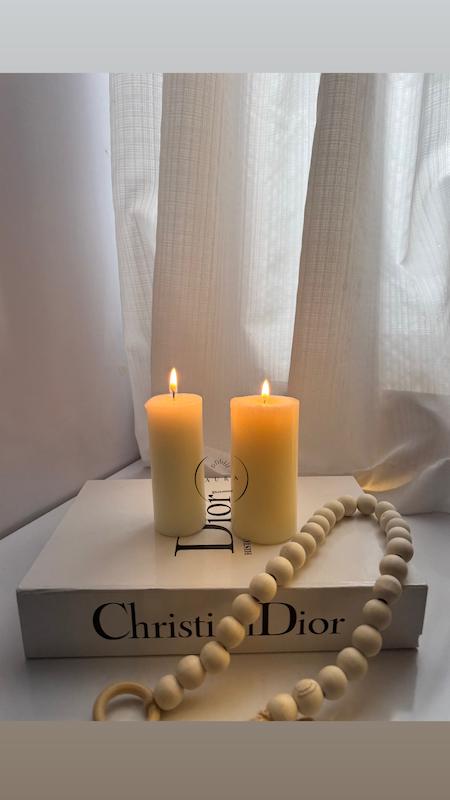 شمع استوانه ای