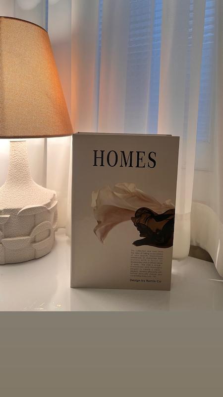 کتاب دکوراتیو HOME كرم