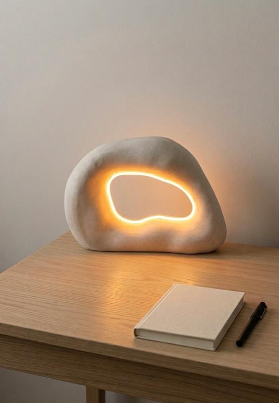 آباژور دفرمه LED دار
