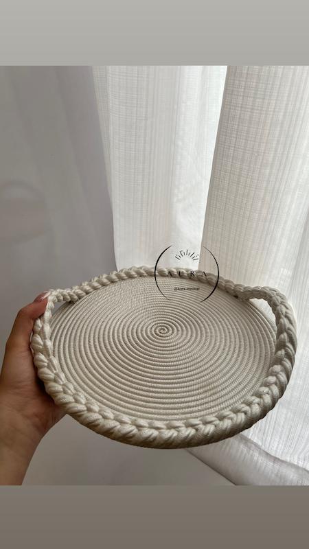 سینی مدل حصیری