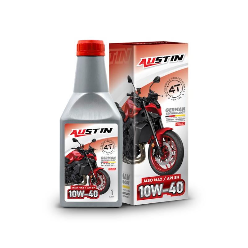 Austin Motorbike Engine Oil SAE: 10W-40 API SN JASO MA2