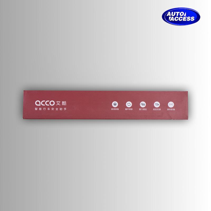 دوربین آینه ای ثبت وقایع Smart HD دو دوربین برند ACCO