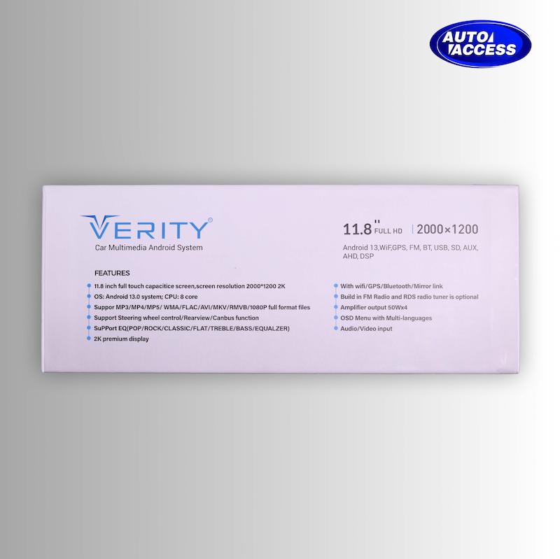 مانیتور خودرو وریتی مدل VDK-815TS – نمایشگر هوشمند با کیفیت بی‌نظیر