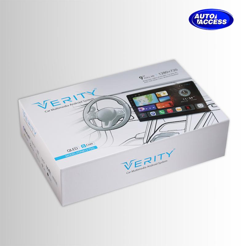 مانیتور وریتی مدل VDN812-TSQ با کیفیت QLED از اتواکسس  مانیتور اندرویدی وریتی با برد TS18 و حافظه 64 گیگ  سیستم تصویری خودرو وریتی مدل VDN812-TSQ 8 هسته‌ای  مانیتور حرفه‌ای وریتی با سیم‌کارت‌خور و اکولایزر 48 باند