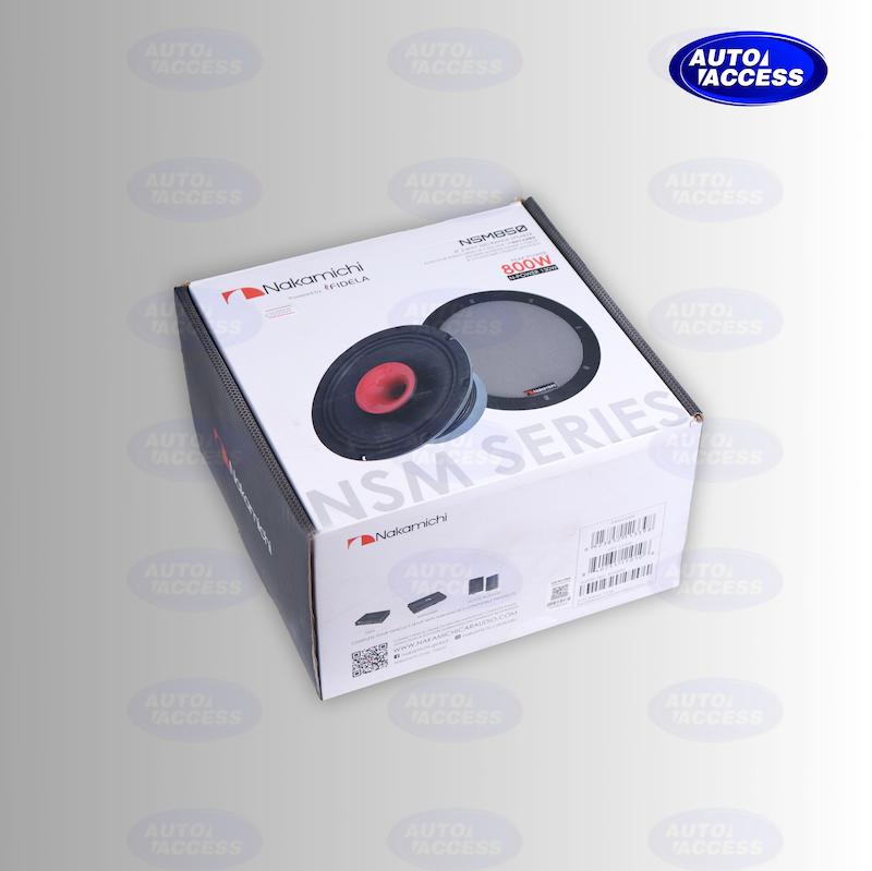 مید هورن ناکاماچی NSM-850 سایز ۸ اینچ  اسپیکر مید هورن Nakamichi مدل NSM-850  مید ناکاماچی ۱۳۰ وات RMS تکی  بلندگوی مید هورن ۸۰۰ وات پیک ناکاماچی NSM850  مید هورن حرفه‌ای خودرو ناکاماچی