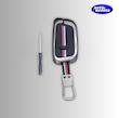 قاب ریموت فلزی طرح BMW مخصوص خودرو KMC K7  کاور فلزی لوکس ریموت KMC K7  قاب فلزی محافظ ریموت طرح BMW خودرو کی‌ام‌سی K7  نمای نزدیک از قاب ریموت فلزی BMW مخصوص K7