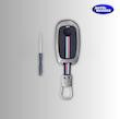 قاب ریموت فلزی طرح BMW مخصوص خودرو H30 Cross  کاور فلزی محافظ ریموت اچ‌سی کراس  قاب فلزی لوکس ریموت خودرو H30 Cross  نمای نزدیک از قاب ریموت فلزی طرح BMW اچ‌سی کراس