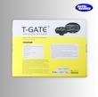 باند خودرو T-Gate مدل 6991CS  اسپیکر 6×9 اینچ تی‌گیت مدل 6991CS  باند T-Gate با دیافراگم مشکی و لبه لاستیکی  باند قدرتمند خودرو T-Gate مدل 6991CS روی طاقچه عقب