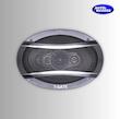 باند خودرو T-Gate مدل 6991CS  اسپیکر 6×9 اینچ تی‌گیت مدل 6991CS  باند T-Gate با دیافراگم مشکی و لبه لاستیکی  باند قدرتمند خودرو T-Gate مدل 6991CS روی طاقچه عقب