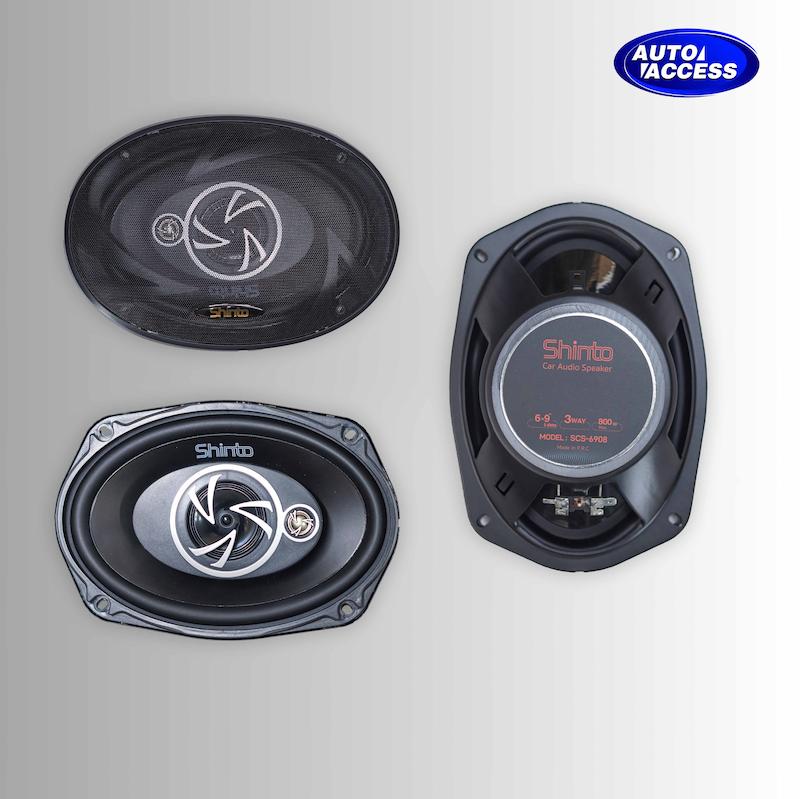 باند خودرو شینتو مدل SCS-6908  باند 6×9 سه‌راهه Shinto SCS-6908  بلندگو شینتو مدل 6908 با توان ۸۰۰ وات  اسپیکر خودرو شینتو 6x9 مدل SCS-6908  باند قدرتمند خودرو Shinto SCS-6908  باند فابریک خودرو شینتو با طراحی سه‌راهه