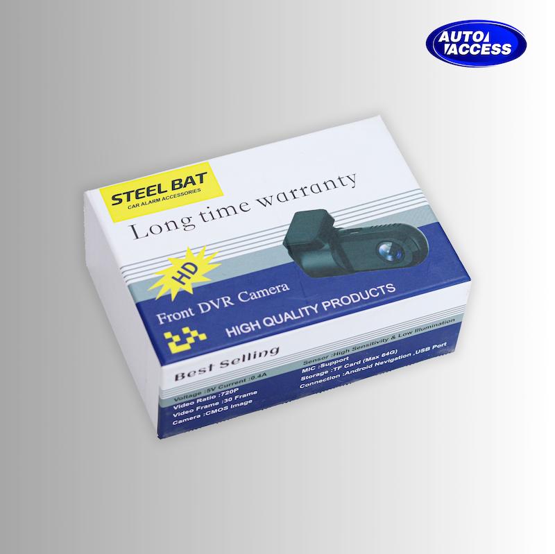 دوربین ثبت وقایع HD استیل بت  دوربین خودرو تک لنزه مموری‌خور  دوربین اقتصادی ثبت مسیر بدون میکروفن داخلی  dash cam ساپورت میکروفن و مموری ۶۴ گیگ