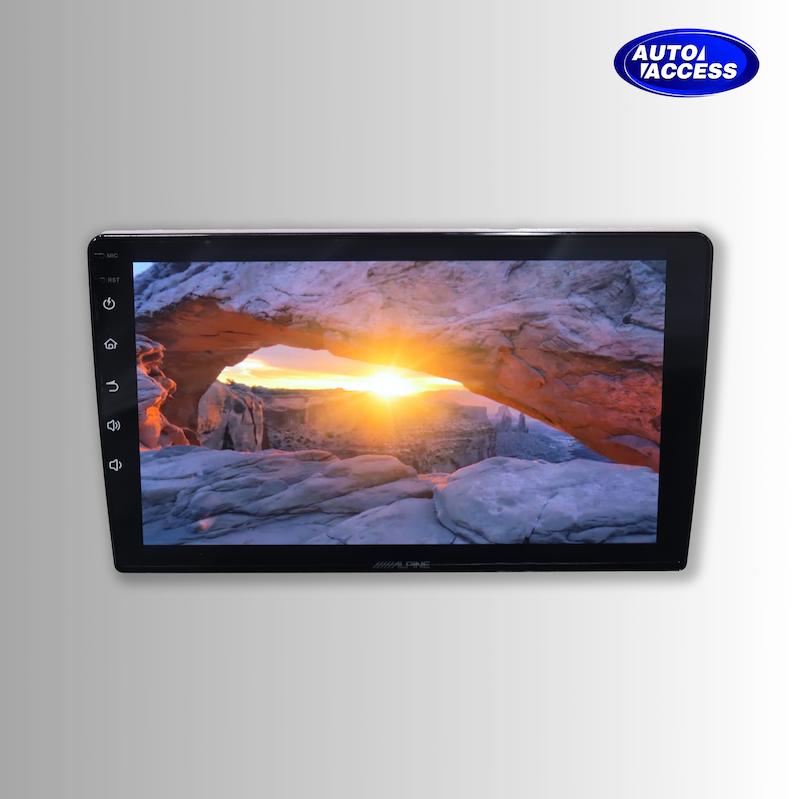 مانیتور آلپاین اورجینال RAM 2 و حافظه 32 در اتواکسس  صفحه نمایش باکیفیت Alpine نسخه RAM2  سیستم تصویری خودرو آلپاین با فن هوشمند  نسل جدید مانیتور Alpine نسخه اقتصادی