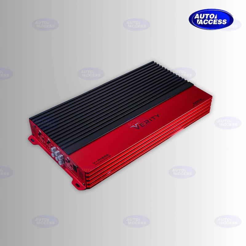 آمپلی فایر 5 کانال وریتی مدل V-A1605 از اتواکسس آمپ خودرو Verity Sound Max با 5 کانال خروجی آمپ 5300 وات وریتی مناسب سیستم صوتی کامل خودرو نمای نزدیک آمپ وریتی مدل V-A1605 با کیفیت ساخت مناسب