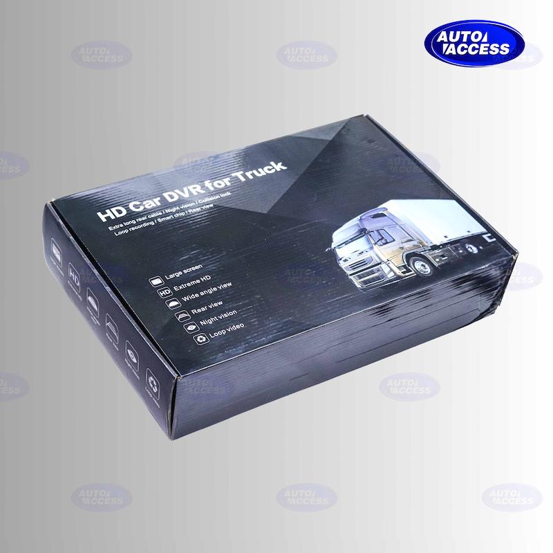 دوربین 360 درجه خودرو سنگین DVR چهار دوربینه تریلی دوربین ماشین سنگین 360 درجه سیستم نظارتی کامیون با مانیتور car 360 camera heavy truck