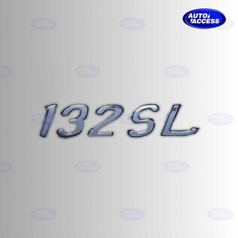 آرم 132 SL پراید آرم صندوق پراید 132 نوشته 132 SL عقب خودرو emblem Pride 132 SL آرم نوشته پراید