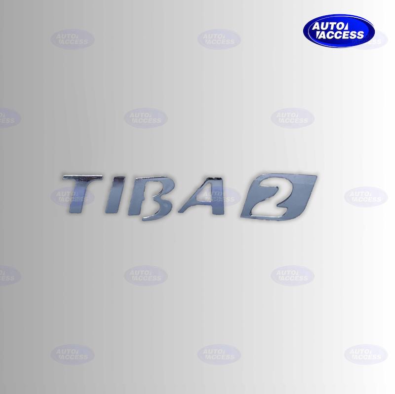 آرم تیبا 2 آرم صندوق تیبا 2 نوشته Tiba 2 عقب خودرو emblem Tiba 2 آرم عقب تیبا
