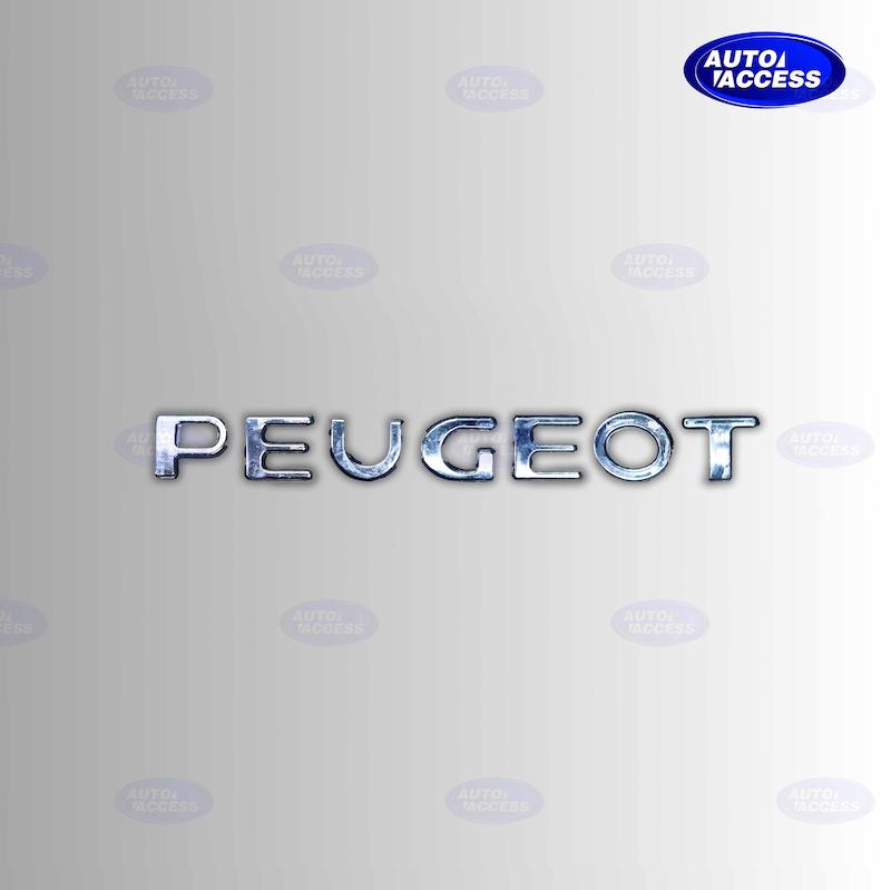 آرم استیل پژو پارس نوشته Peugeot استیل آرم صندوق پژو پارس emblem Peugeot steel آرم براق پژو