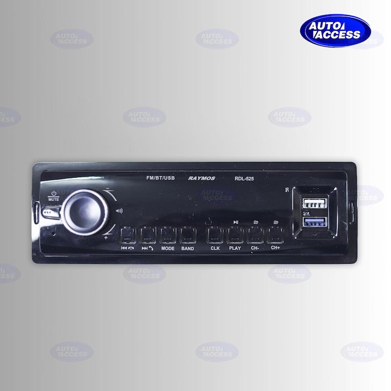 ضبط رایموس RDL525 پخش خودرو Raimus RDL525 car stereo RDL525 ضبط بلوتوث دار خودرو دکلس خودرو