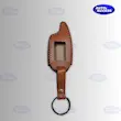 قاب ریموت ماجیکار 902 چرمی  قاب ریموت چرم گاوی ماجیکار  Magicar 902 leather cover  کاور ریموت دزدگیر خودرو  محافظ ریموت لوکس