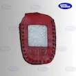 قاب ریموت بوستر BS8000 چرمی  قاب ریموت دزدگیر بوستر  booster bs8000 leather cover  کاور ریموت دزدگیر تصویری  محافظ ریموت چرمی