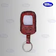 قاب ریموت بوستر BS8000 چرمی  قاب ریموت دزدگیر بوستر  booster bs8000 leather cover  کاور ریموت دزدگیر تصویری  محافظ ریموت چرمی