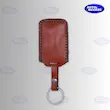 کاور ریموت هوتای چرمی  قاب ریموت دزدگیر هوتای  Hotai leather remote cover  کاور ریموت دزدگیر تصویری  محافظ ریموت چرمی