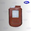 کاور ریموت استیل میت M888 چرمی  قاب ریموت دزدگیر استیل میت  Steel Mate M888 leather cover  کاور ریموت دزدگیر تصویری  محافظ ریموت چرمی