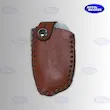 کاور ریموت اسپای K6 چرمی  قاب ریموت دزدگیر اسپای  Spy K6 leather cover  کاور ریموت دزدگیر تصویری  محافظ ریموت چرمی