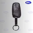 کاور ریموت هایما S5 چرمی  قاب ریموت هایما S7  Haima leather key cover  قاب ریموت چرم گاوی  محافظ ریموت خودرو