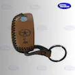 کاور ریموت جک چرمی  قاب ریموت سوئیچی جک  JAC leather key cover  قاب ریموت چرم طبیعی  محافظ ریموت لوکس