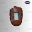 کاور ریموت PLC V21 چرمی  قاب ریموت دزدگیر PLC  PLC V21 leather cover  کاور ریموت چرم طبیعی  محافظ ریموت لوکس