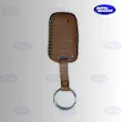 کاور ریموت هیوندای 3 دکمه  قاب ریموت چرمی هیوندای  Hyundai 3 button leather cover  کاور ریموت چرم طبیعی  محافظ ریموت لوکس
