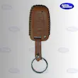 کاور ریموت هیوندای 3 دکمه  قاب ریموت چرمی هیوندای  Hyundai 3 button leather cover  کاور ریموت چرم طبیعی  محافظ ریموت لوکس