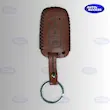 کاور ریموت هیوندای 3 دکمه  قاب ریموت چرمی هیوندای  Hyundai 3 button leather cover  کاور ریموت چرم طبیعی  محافظ ریموت لوکس
