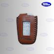 کاور ریموت PLC A8 چرمی  قاب ریموت دزدگیر PLC  PLC A8 leather cover  کاور ریموت چرم طبیعی  محافظ ریموت لوکس